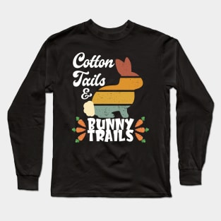 Cotton tails & bunny trails Long Sleeve T-Shirt